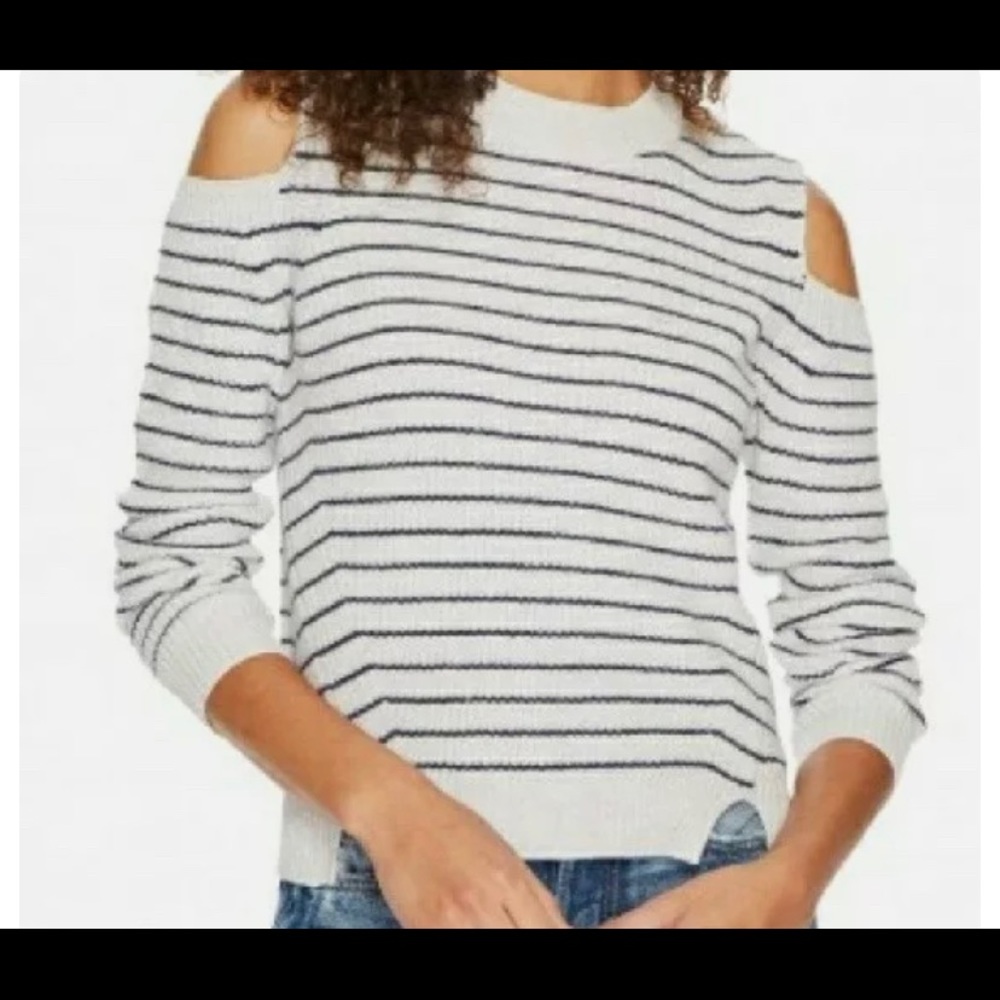 Women’s Lucky Brand Cold Shoulder Knit Sweater M